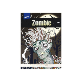 Antistresová maľovánka A4 - Zombie