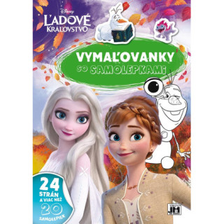 Maľovanka A4+ FROZEN - Ľadové kráľovstvo