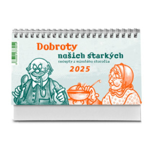 Kalendár stolový Dobroty od Starkých  2025