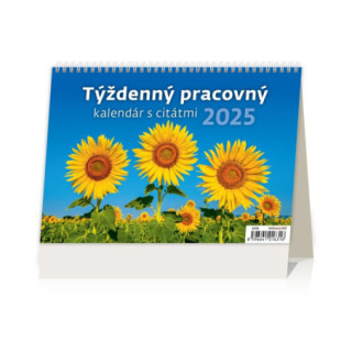 Stolový kalendár  TÝŽDENNÝ S CITÁTMI 2025