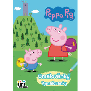 Maľovanka A5 Peppa na výlete