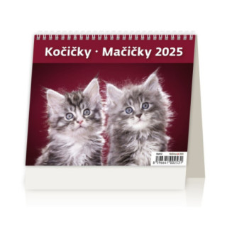 Kalendár stolový MiniMax MAČIČKY 2025