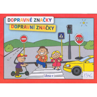 Maľovanka A5 Dopravné značky