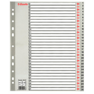 Rozraďovač A4 plastový 1-31 Maxi   100127