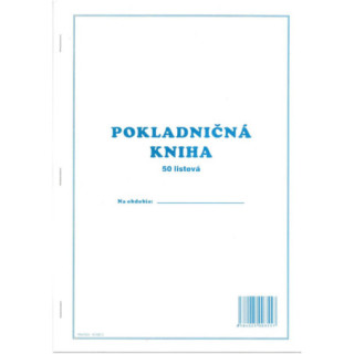 100355   POKLADNIČNÁ KNIHA NEČÍSLOVANÁ 50 list.