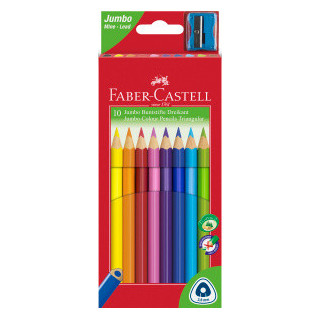 Farbičky Junior 10 farebné FABER CASTELL