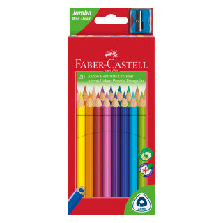 Farbičky Junior 20 farebné FABER CASTELL