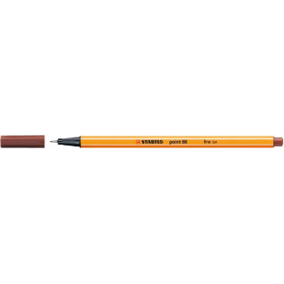 Liner STABILO point 88/75 sienna 0,4 mm