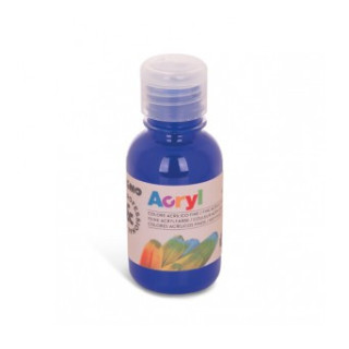 Akrylová farba 125 ml modrá