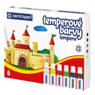 Temperové farby 9550/6,  12 ml