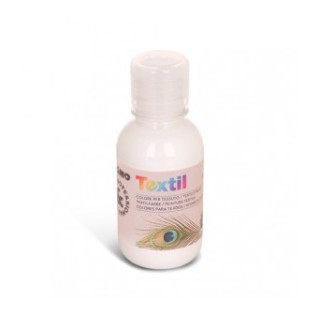 Farba na textil 125 ml biela