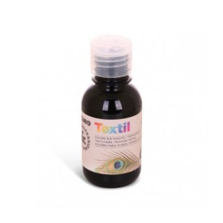 Farba na textil 125 ml čierna
