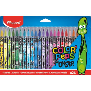 Popisovače MAPED MONSTER 24 FARIEB