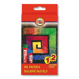 GIOCONDA olejové umelecké pastely okrúhle  12-fareb.