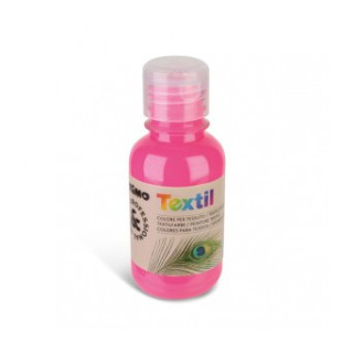 Farba na textil 125 ml fluo ružová