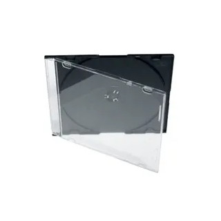 OBAL NA CD SLIM BOX, ČIERNY TRAY, 5,2 mm