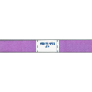 Krepový papier fialový lila 160