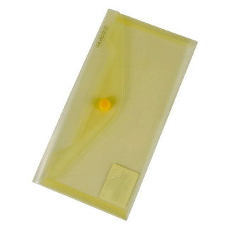 Plastový obal s cvokom DL žltý