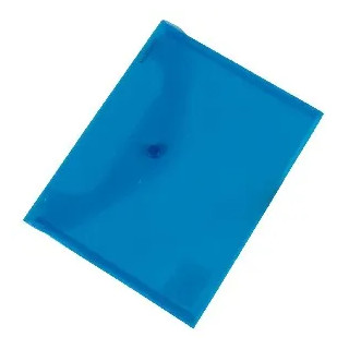 Plastový obal DONAU A5 modrý s cvokom