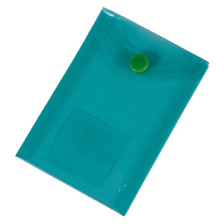 Plastový obal s cvokom A7 zelený