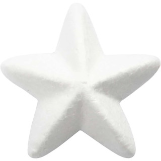 Hviezda polystyrénová 1ks 60mm