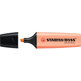 Zvýrazňovač STABILO BOSS ORIGINAL 70/126 pastelový oranžový