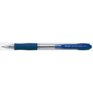 Pero guľôčkové Super Grip 2028 modré