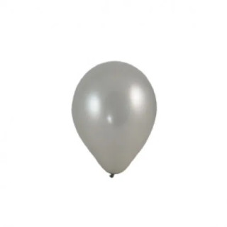 Strieborné balóny M 100 kusov