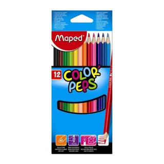 Trojhranné farbčky MAPED 12 kusové