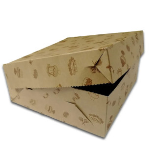 Tortová krabica pevná s motívom 28 x 28 x 11 cm