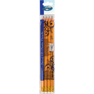 Grafitové ceruzky HB 4 kusy