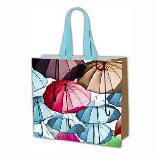Textilná taška GREENBAG motív dáždniky