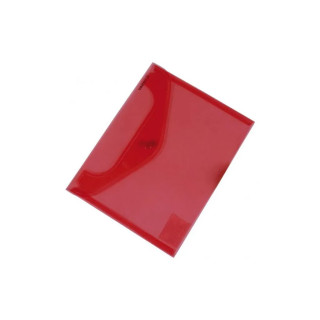 Plastový obal DONAU A5 červený s cvokom