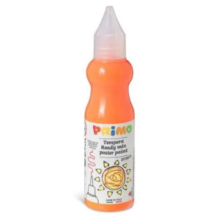 Temperová farba PRIMO fluo oranžová 50 ml s tenkým hrotom